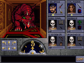 Eye of the Beholder II: The Legend of Darkmoon screenshot 4 for Amiga